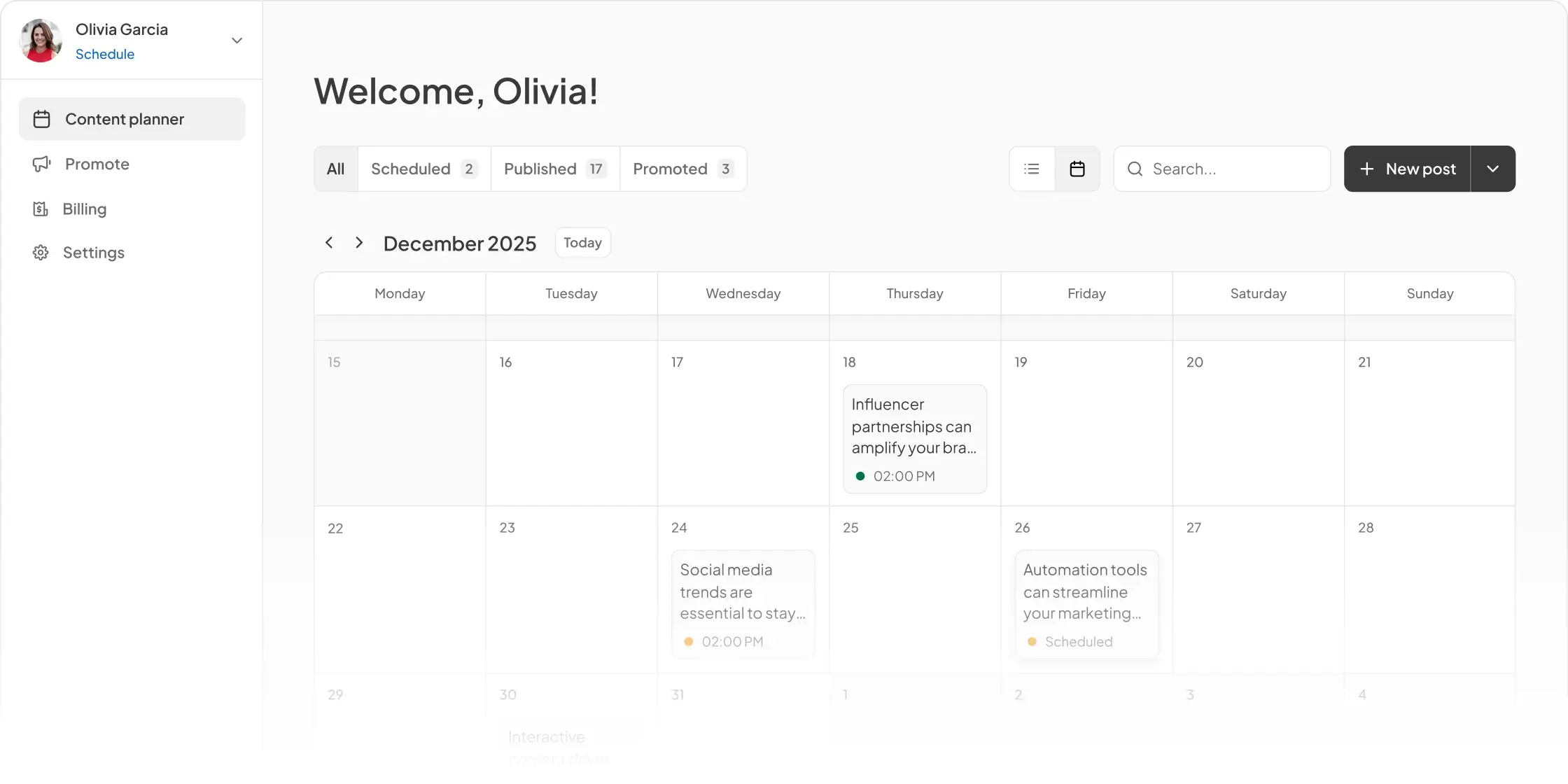 Ingage platform interface showcasing campaign management and community features